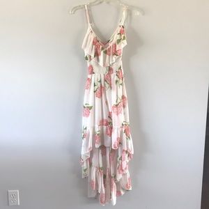 Summer high-low dress